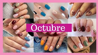 Uñas para OCTUBRE 2024 Tendencias en Diseños y Decoración de uñasRecopilación Nail Art autumn [upl. by Lanrev]