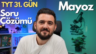 Mayoz Soru Çözümü  39 Günde TYT Biyoloji Kampı  31 GÜN  yks2025 [upl. by Sybil769]