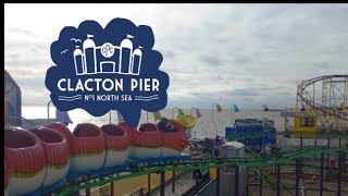 Clacton Pier Vlog February 2024  New £500k Investment Jurassic Pier 🦖 [upl. by Alihet940]