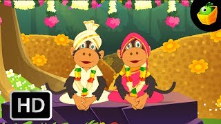 Kurangu Kalyanam  Chellame Chellam  Tamil Rhymes For Kutties [upl. by Arlin]