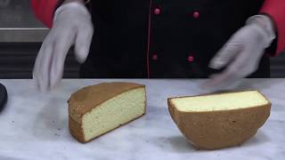 Vanilla Golden Sponge Cake By  Milkyz Food Chef Rasheed [upl. by Ayortal]