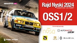 NA ŻYWO  Rajd Nyski OSS12  PROLOG Wieża Wrocławska  LIVE STREAM [upl. by Necyrb]