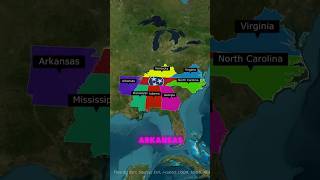 Which TWO US States Have the Most Neighbors [upl. by Olson602]