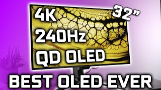 The Best 4K 240Hz OLED  ASUS PG32UCDM Review [upl. by Tolkan492]