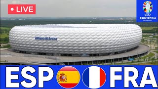 ИСПАНИЯ  ФРАНЦИЯ  12 финала ЕВРО  ПРЯМАЯ ТРАНСЛЯЦИЯ  SPAIN  FRANCE  EURO 2024  LIVE [upl. by Behm]