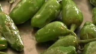 Fried Padrones Peppers [upl. by Lyrrad]