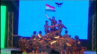 INDIAN Army Theme  PULWAMA ATTACK  KLUniversity  KLSAMYAK 2k19  Manideep Chandra [upl. by Eaned]