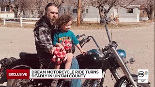 Uintah County motorcyclist on crosscountry trip killed in crash minutes before reaching home [upl. by Sowell72]