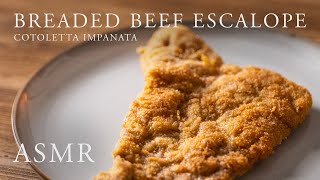 Quick and EASY crispy beef cutlets with perfect crunch 🐮 ASMR [upl. by Ellora]