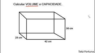 Volume e Capacidadeestudoemcasa [upl. by Secnirp]