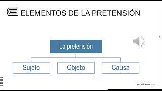 La pretensión procesal y sus elementos [upl. by Marco]