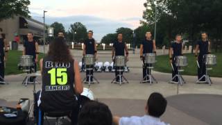 Bluecoats 2015 Akron lot [upl. by Hawger]