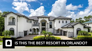 Tour a 12bedroom mansion in Orlandos best resort [upl. by Moyers]