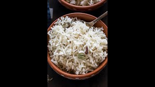 Cumin Rice Making  Jeera rice recipe shorts [upl. by Laro]