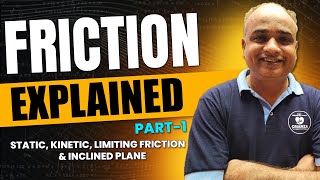 Friction Explained Part 1  Static Kinetic Limiting Friction amp Inclined Plane [upl. by Sigsmond]