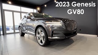 2023 Genesis GV80  Walkaround Interior and Exterior Details [upl. by Levy]