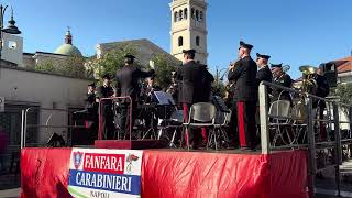 Fanfara dei Carabinieri a Carinaro [upl. by Kenley]