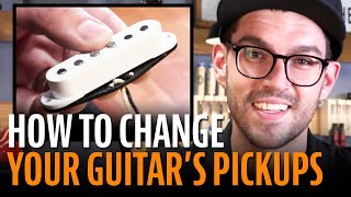 How to Change Guitar Pickups [upl. by Ilehs]