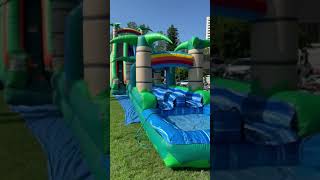 Water Slide Rentals make for the best parties ever Super giant water slides and slip n slides [upl. by Cleve]