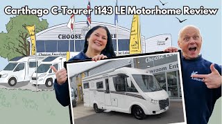 Carthago CTourer i143 LE Motorhome Review [upl. by Quartas]