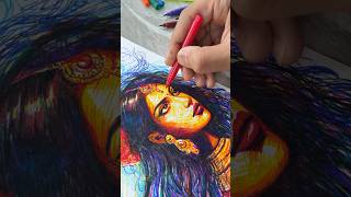 Sketching with Rs15 Sketchpens artshorts artvideos [upl. by Okuy]