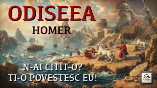 Odiseea  Homer homer odiseea mitologie greciaantica zei legendeleolimpului audiobookromana [upl. by Elburt]