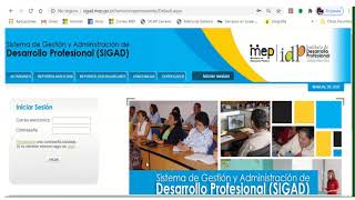 Tutorial Sigad MEP Evaluación Focap 2 [upl. by Rosalba947]