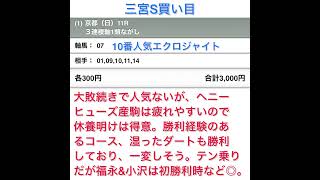 エプソムC・函館スプリントS・三宮S・津軽海峡特別 予想 買い目 2024年 [upl. by Adamek]