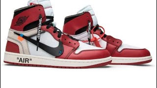 Jordan 1 retro high Offwhite Chicago DHGATE PICK UP [upl. by Ridglee]