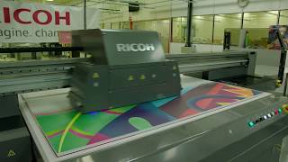 Ricoh ProTM T7210 large format inkjet printer [upl. by Eseilanna]