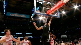 Brook Lopez Makes GameWinning Shot on his Birthday  Nets vs Knicks [upl. by Ita163]