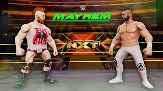 Andrade vs Sheamus WWE Mayhem Showdown at NXT gamingvideos [upl. by Jacobah278]