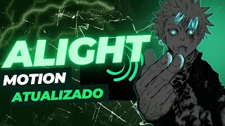 ALIGHT MOTION NOVA VERSÃO REVIEW ATUALIZADO 2024 🇧🇷⚡ [upl. by Rennerb168]