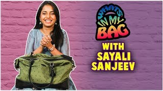 Whats In My Bag  ft Sayali Sanjeev  Kaahe Diya Pardes Perfect Pati [upl. by Eelyac539]