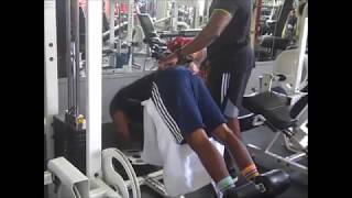 Yohan Blake Weight Lifting Clips [upl. by Eentroc]