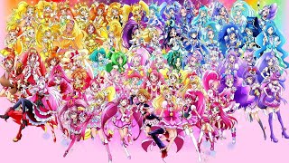 Pretty cure tsunagaru puzzlun All Cardlist [upl. by Granese]