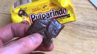 Pulparindo de la Rosa Hot and Salted Tamarind Pulp Candy [upl. by Schaumberger184]