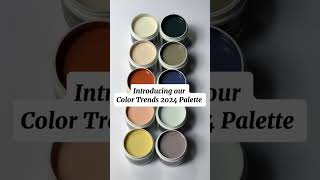 Benjamin Moore Color Trends 2024 Palette [upl. by Acirretal172]