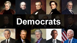 History of the Democratic Presidents [upl. by Mcgruter]