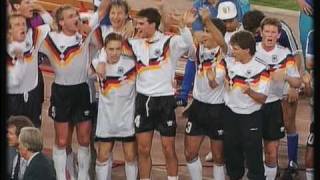 HQ  Gianna Nannini amp Edoardo Bennato  Un estate Italiana  Weltmeister Deutschland 1990 [upl. by Letnuhs]