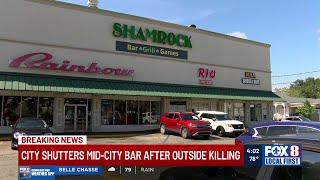 Days after deadly shooting city shuts down Shamrock Bar [upl. by Miarzim684]