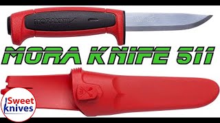 90 Mora Knife 511 Review  Morakniv  Fixed Blade Hunting Camping Knife [upl. by Edvard]