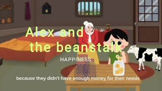 Alex and the beanstalkshort storiesbedtime Hindi stories [upl. by Arissa612]