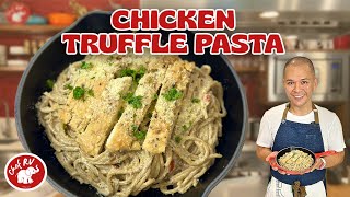 CHEF RV’s CREAMY CHICKEN TRUFFLE PASTA [upl. by Dviad551]