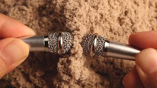 ASMR Most Satisfying Kinetic Sand Triggers for Sleep 마이크의 희생이 만들어낸 키네틱샌드 ASMR [upl. by Chancellor950]