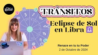 Eclipse de Sol en Libra ♎️  2 de Octubre 2024 [upl. by Ahsimin]