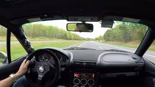 BMW Z3 M Coupe Turbo vs Supercharged Mustang P1 [upl. by Naved]