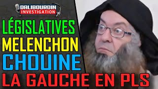 LÉGISLATIVES  LES GAUCHISTES ET MÉLENCHON CHOUINE DES RIVIÈRE DE SEL [upl. by Neuburger54]