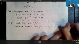 STATS 203  Large Sample Theory  Lecture 18 Asymptotic Distribution of U Statistic Bootstrap [upl. by Aleira837]