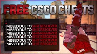 🌟BEST quotFREEquot CSGO CHEAT IN 2024🌟 100 Undetectable 🔞 [upl. by Boyse226]